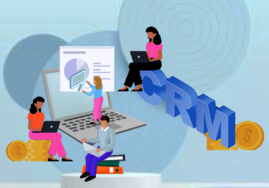 CRM software tracking sales funnels and improving deal conversions.
