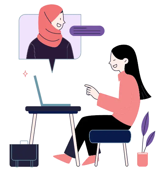 Portstay's messaging channel lets users send and receive messages in a group, organizing conversations