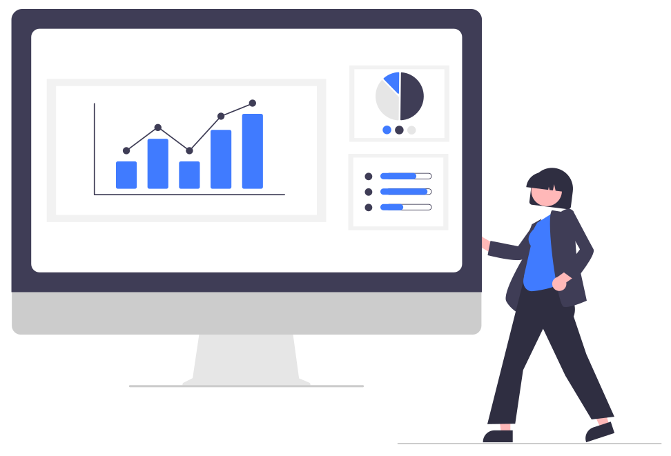Small business owner using all-in-one enterprise solutions to scale operations.