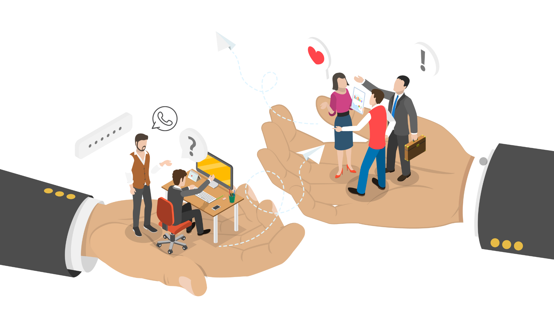 Chatbot integration enhancing software functionality and user experience.