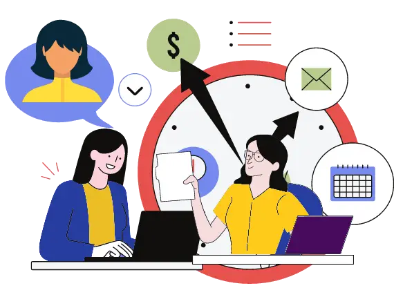 Messaging software providing a centralized platform for workplace communication.